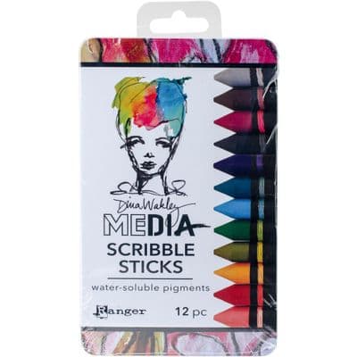 Dina Wakley Media Scribble Sticks - Set 2