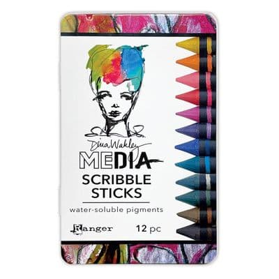 Dina Wakley Media Scribble Sticks - Set 5