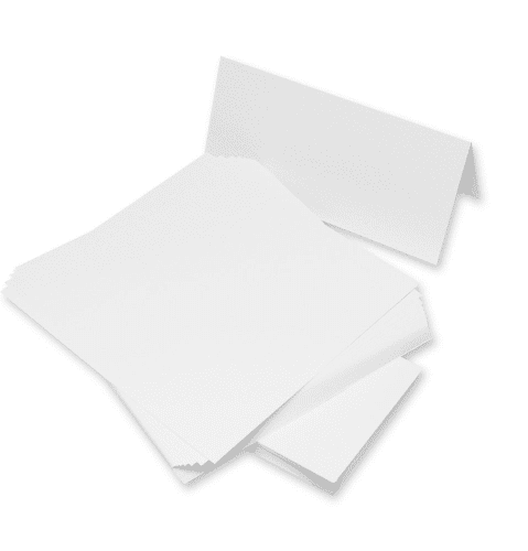 DL Cards & Envelopes 50 pack - White
