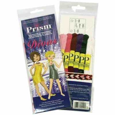 DMC Prism Friendship Bracelet Kit - Divas