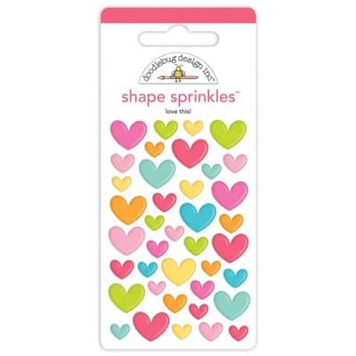 Doodlebug Sprinkles Enamel Shapes - Love This!