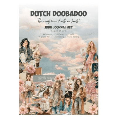 Dutch Doobadoo A4 Junk Journal Set - Whispers of Words