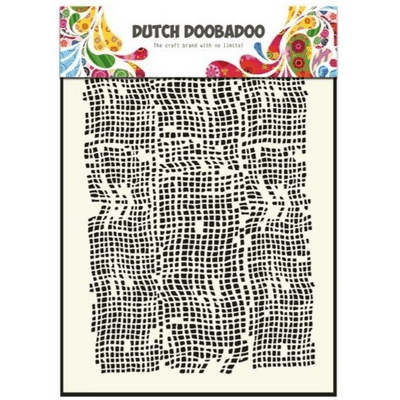 Dutch Doobadoo Mask Art Stencil - Burlap