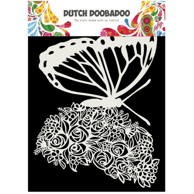 Dutch Doobadoo Mask Art Stencil - Butterfly