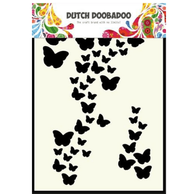 Dutch Doobadoo Mask Art Stencil - Butterfly A6