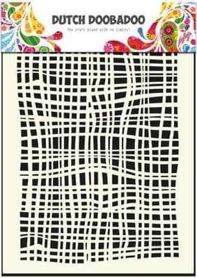 Dutch Doobadoo Mask Art Stencil - Fabric