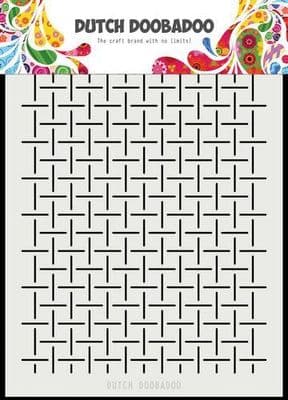 Dutch Doobadoo Mask Art Stencil - Grid