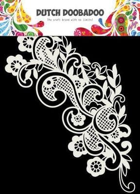 Dutch Doobadoo Mask Art Stencil - Lace