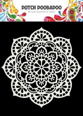 Dutch Doobadoo Mask Art Stencil - Mandala