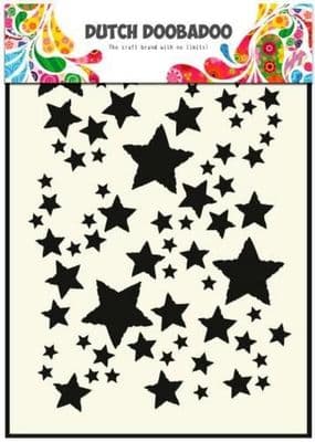 Dutch Doobadoo Mask Art Stencil - Starry Sky
