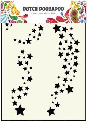 Dutch Doobadoo Mask Art Stencil - Stars A6