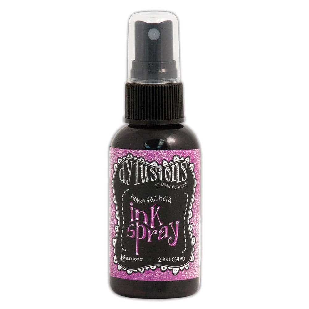 Funky Interprise Ink Dylusions Ink Spray - Funky Fuchsia