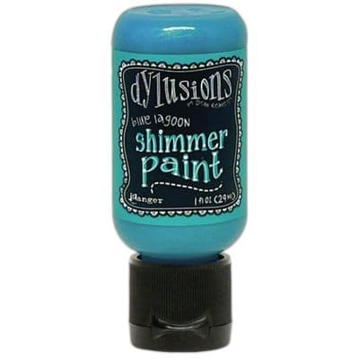 Dylusions Shimmer Paint - Blue Lagoon