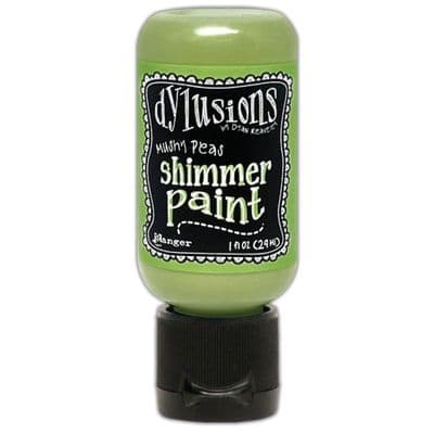 Dylusions Shimmer Paint - Mushy Peas
