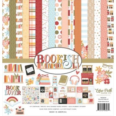 Echo Park 12x12 Collection Kit - Bookish