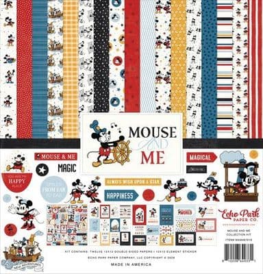 Echo Park 12x12 Collection Kit - Mouse & Me