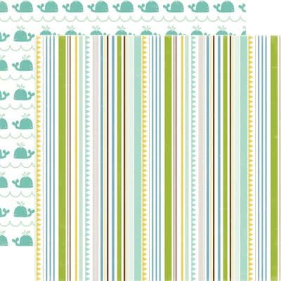 Echo Park - Bundle of Joy Boy - Pat-a-Cake 12x12 Cardstock 