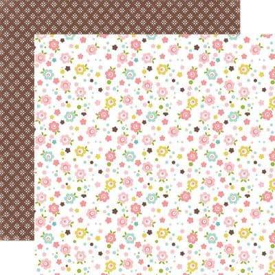Echo Park - Bundle of Joy Girl - Baby Cakes 12x12 Cardstock 