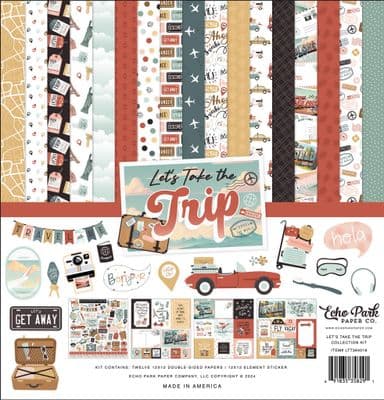 Echo Park Collection Kit - Let's Take the Trip