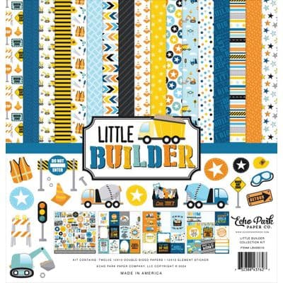 Echo Park Collection Kit - Little Builder