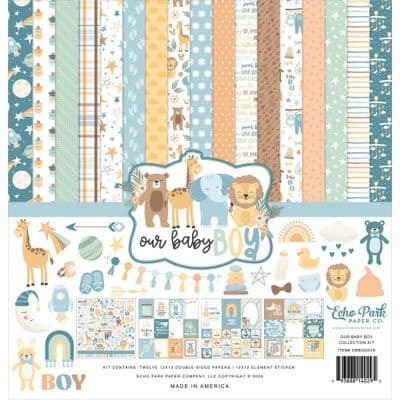 Echo Park Collection Kit - Our Baby Boy