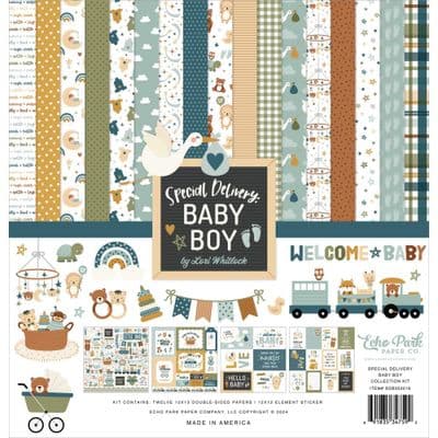 Echo Park Collection Kit - Special Delivery Baby Boy