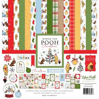 Echo Park Collection Kit - Winnie The Pooh Christmas