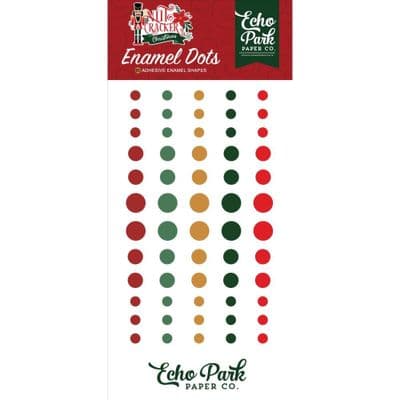 Echo Park Enamel Dots - Nutcracker Christmas