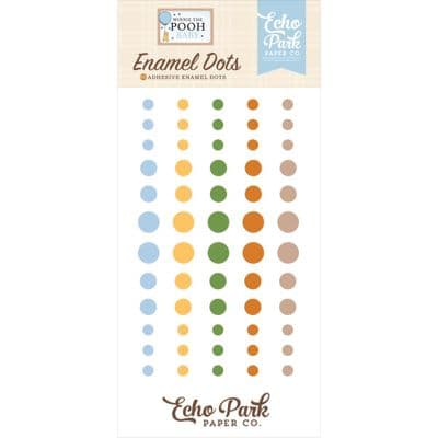 Echo Park Enamel Dots - Winnie the Pooh Baby