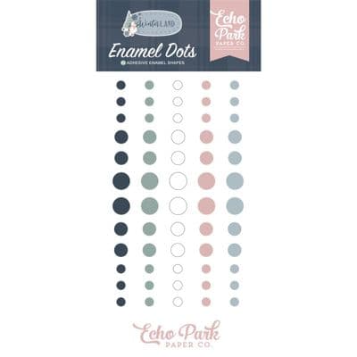 Echo Park Enamel Dots - Winterland