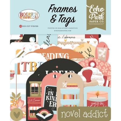 Echo Park Ephemera - Bookish Frames and Tags