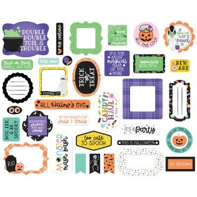 Echo Park Ephemera - Monster Mash