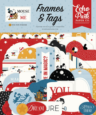 Echo Park Frames & Tags - Mouse & Me