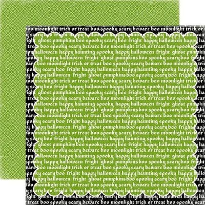Echo Park - Happy Halloween - Happy Haunting 12x12 Cardstock 