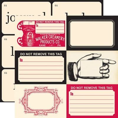 Echo Park - Photo Freedom Jenni Bowlin - Memory 12x12 Cardstock 