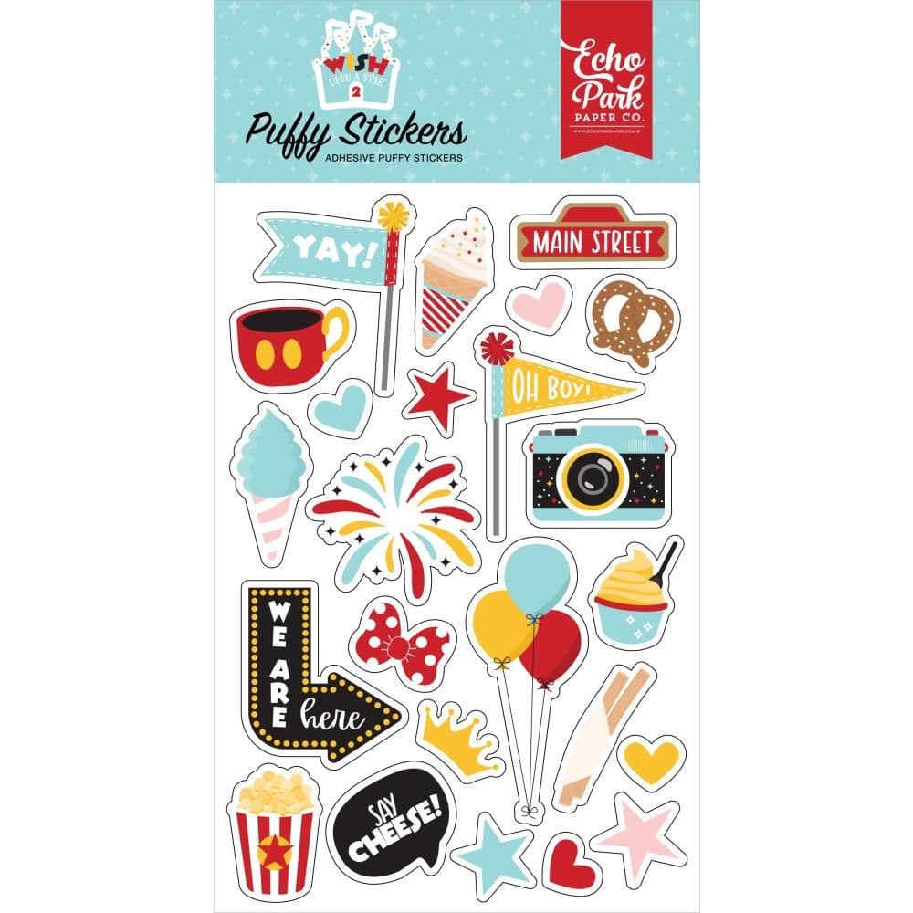 Echo Park Puffy Stickers - Wish Upon a Star 2