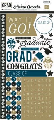 Echo Park - Sticker Accents - Grad