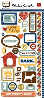 Echo Park - Sticker Accents - Woof!