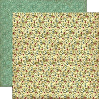 Echo Park - Times and Seasons - Swanky Floral 12x12 Cardstock