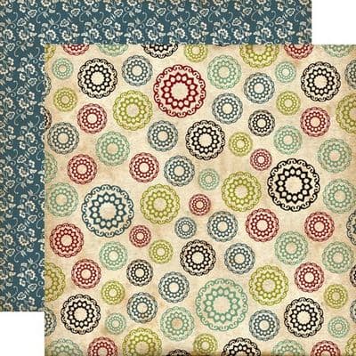 Echo Park - Times and Seasons - Trinkets 12x12 Cardstock