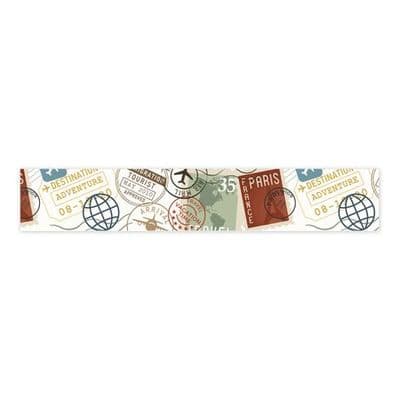 Echo Park Washi Tape - It's Time to Travel - Destination Stamps