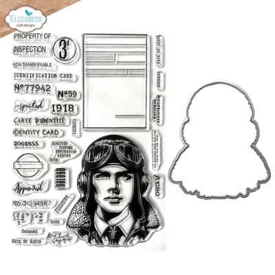Elizabeth Craft Clear Stamp & Die Set - Once in a Lifetime - The Property Of