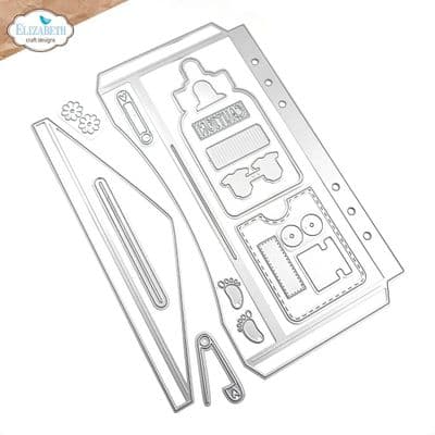 Elizabeth Craft Designs Dies - Favorite Humans Envelope Pocket 2142