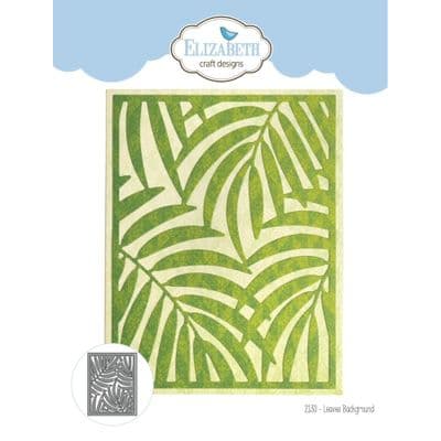 Elizabeth Craft Designs Dies - Leaves Background 2130
