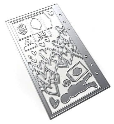 Elizabeth Craft Designs Dies - Planner Essentials 57: Heart Overlay 2009