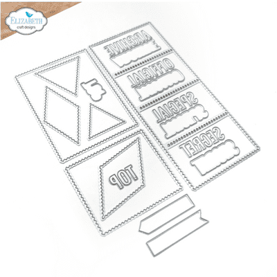 Elizabeth Craft Designs Dies - Sidekick Postage Stamps Fillers 1 - 2104