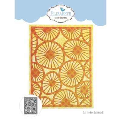Elizabeth Craft Designs Dies - Sunshine Background 2131