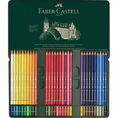Faber-Castell Polychromos Colour Pencils - Tin of 60 SPECIAL ORDER