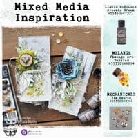 Finnabair Mechanicals Metal Embellishments - Tin Hearts