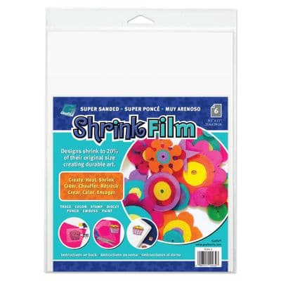 Grafix Artist Shrink Film - Super Sanded